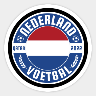 Nederland Voetbal Sticker